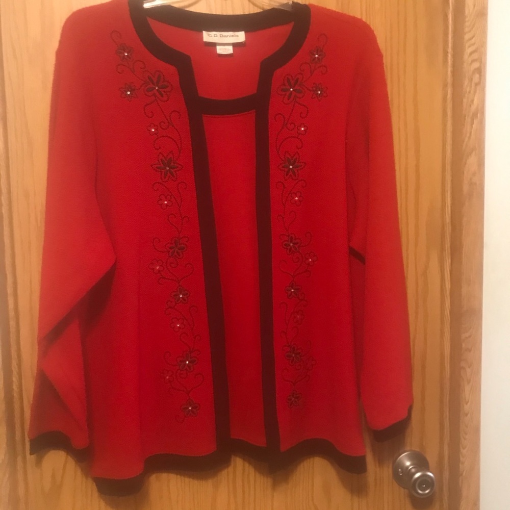 Plus sweater